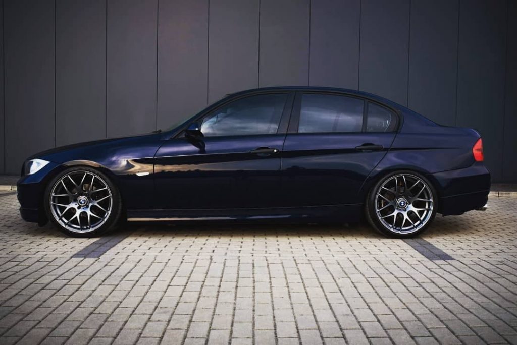 BMW E90 on MTS Technik coilovers