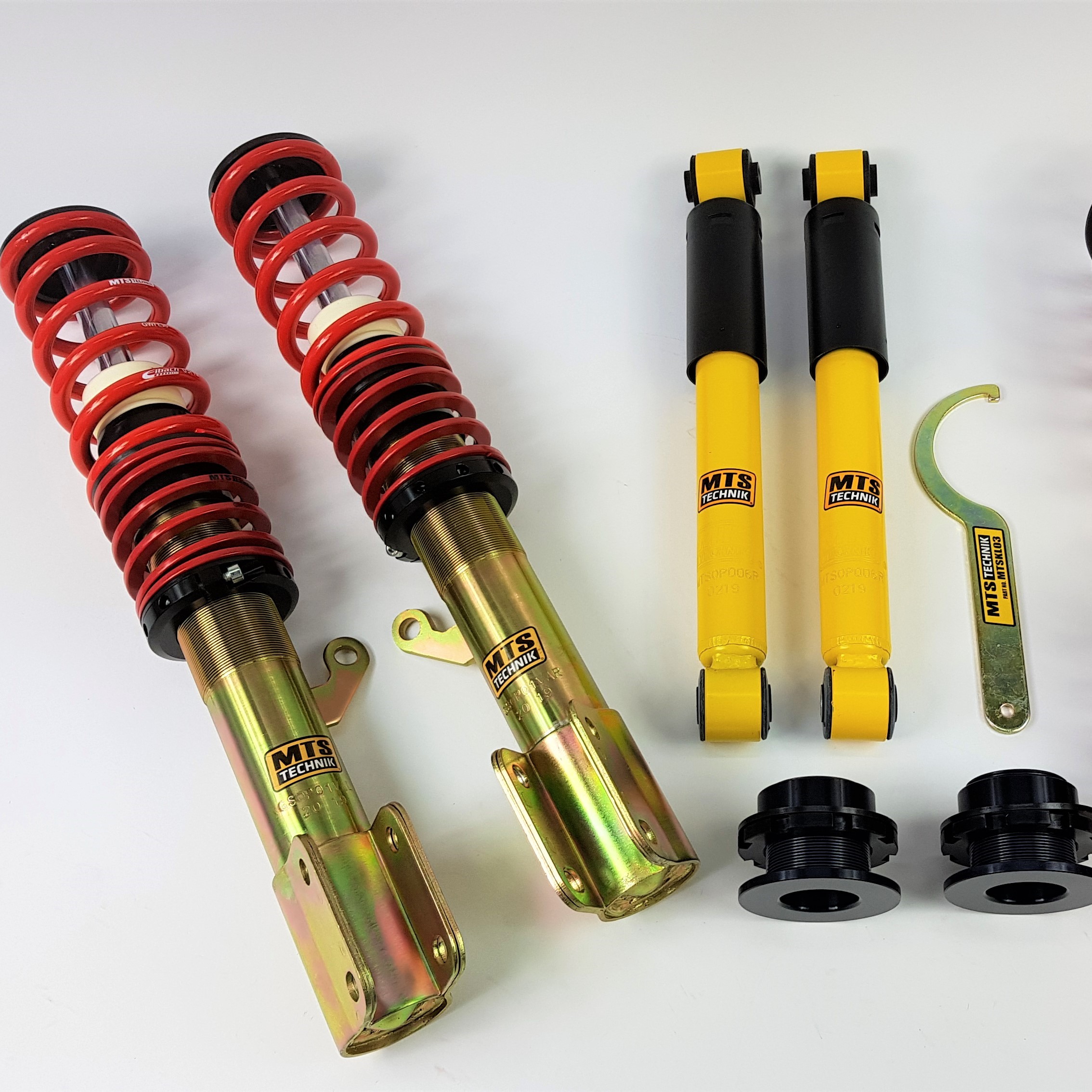 Opel Astra G coilover set - MTSGWOP01. Gold edition