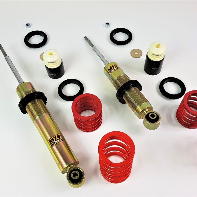 Spare parts for coilover suspensions