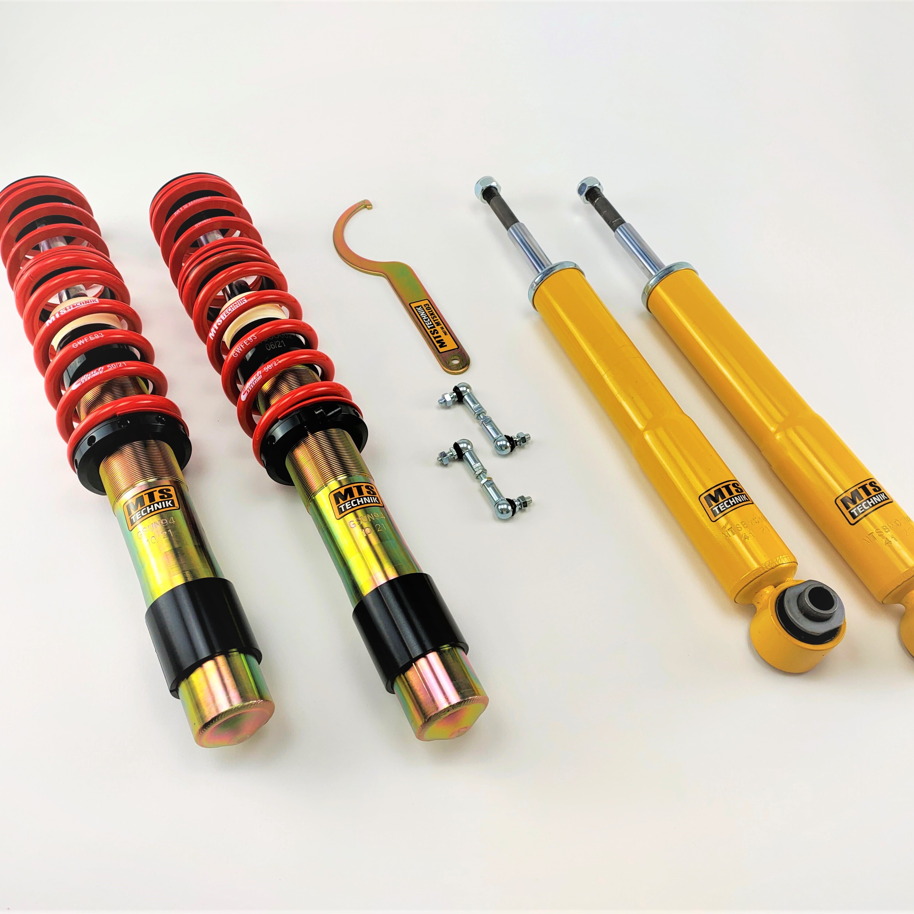 MTSGWBM34 coilover set for BMW E39 Touring (with active Nivo)